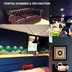 Teintes sombres & Décoration - Peinture Béziers